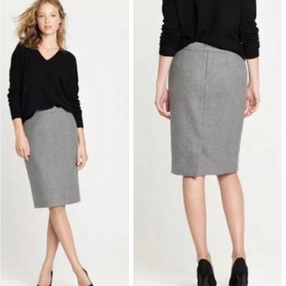 J. CREW Women Pencil Skirts Regular fit in Gray - 0 main image 1